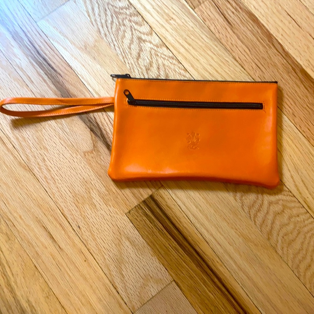 Mini orange clutch